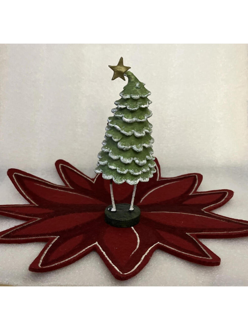 Lori Mitchell Child Christmas Folk Art Figure Bruce Spruce - Picture 3 of 6
